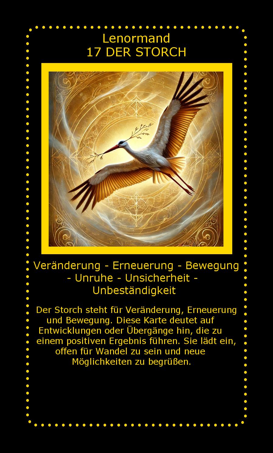 17 DER STORCH